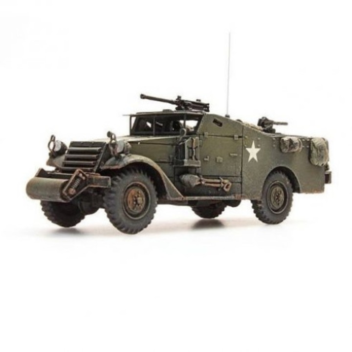 Macheta Militara de construit Zvezda M-3 Scout Car Armored Personnel Car 1:35 ZVEZ 3519