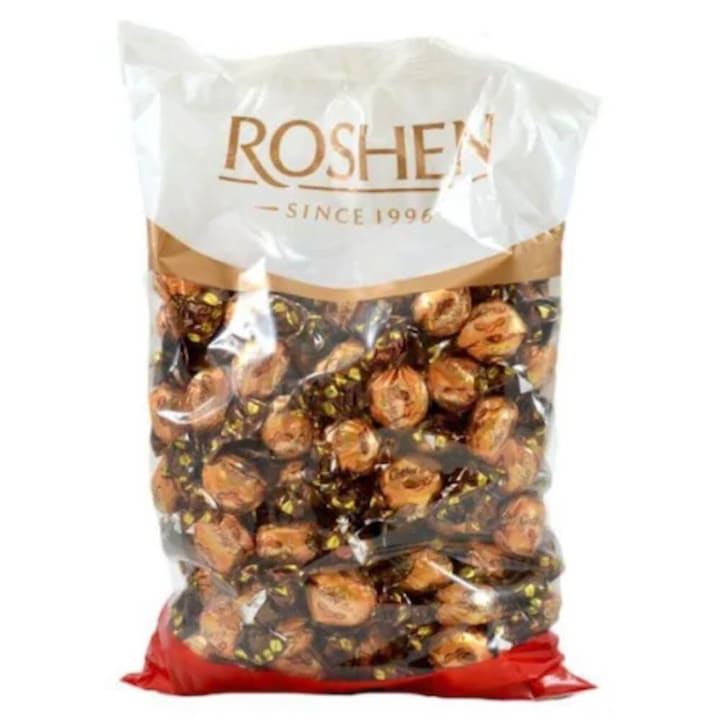 Бонбони Roshen Coffee Like, 1 кг, Пълнеж кафе с мляко
