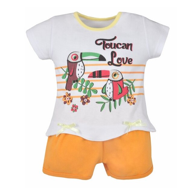 Compleu 2 piese da vara pentru fete Koala Tukan 04-952G, Galben 4126