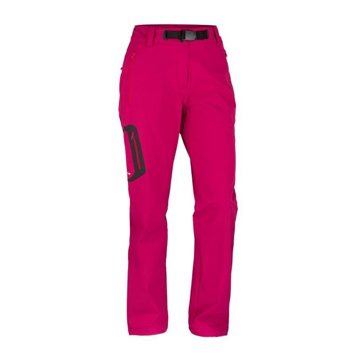 Mattie extra hosszú női rugalmas túranadrág, Rózsaszín