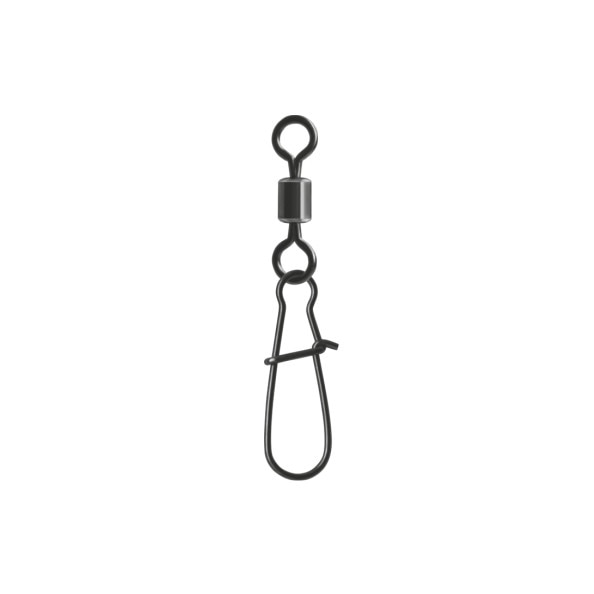 Set 8buc agrafe duo-lock cu vartej Kamatsu Fastlock Snap K-252, vartej marimea 2, culoarea Black Nickel