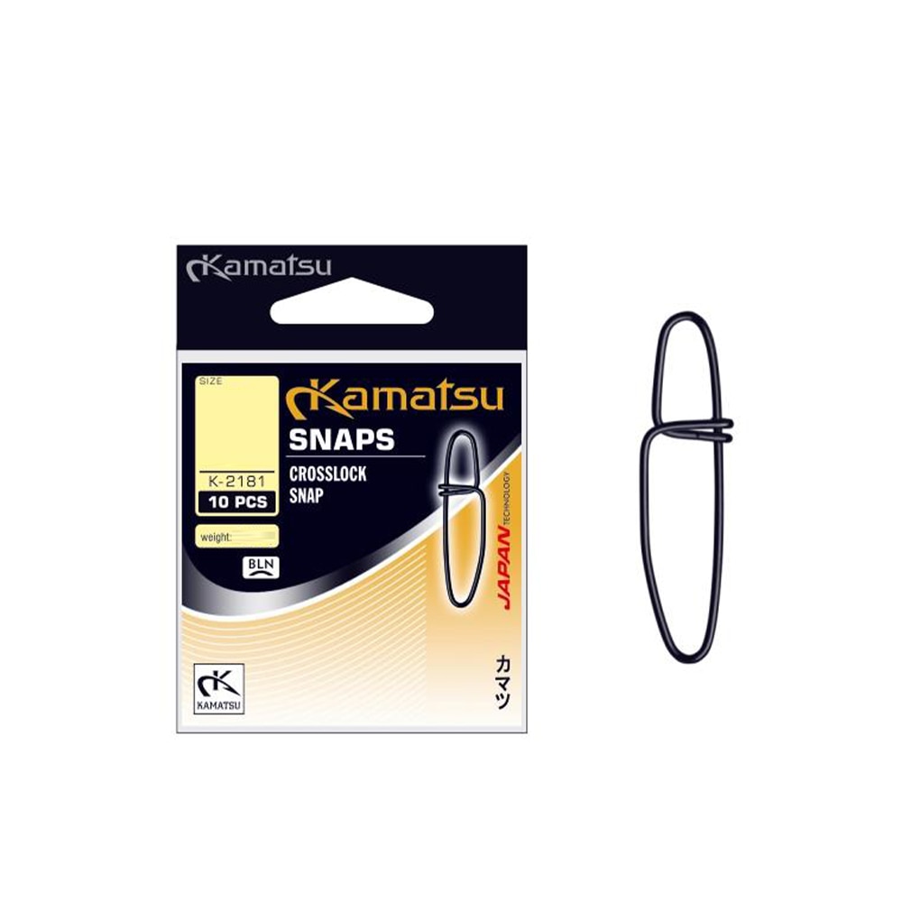 10 Stück Kamatsu Fastlock Snap Karabiner Einhänge Produktbild-Vorschau 8