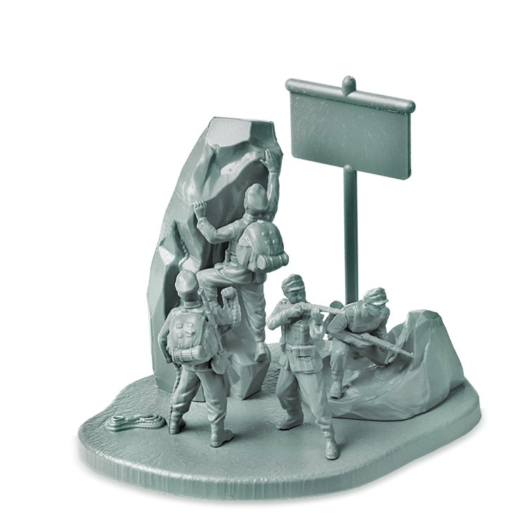 Macheta Militara Zvezda German Gebirgsjager 1939-1943 1:72 ZVEZ 6154