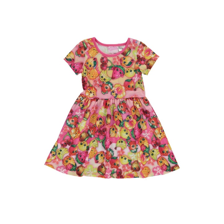 Детска рокля Character Fruits, Многоцветен, 3-4 Години