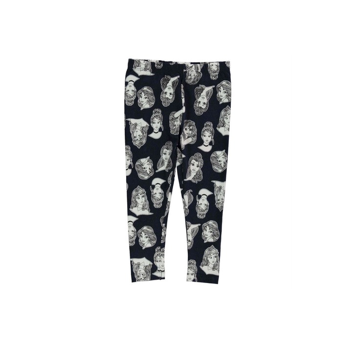 Детски клин Character Legg Disney, памучен, Черен/Бял, 7-8 Години