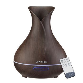 Umidificator Aromaterapie, DEWINNER , Ultrasonic Rezervor 550ml- Purificator aer - Culoare Imitatie Lemn Umidificator Aromaterapie, DEWINNER , Ultrasonic Rezervor 550ml- Purificator aer - Culoare Imitatie Lemn