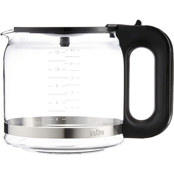 Cana pentru cafetiera din sticla, Braun, BRSC005, 1.2 L, 12 cesti Cana pentru cafetiera din sticla, Braun, BRSC005, 1.2 L, 12 cesti