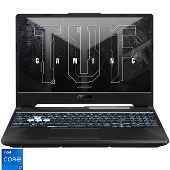 Laptop Gaming ASUS TUF F15 FX506HM cu procesor Intel® Core™ i7-11800H pana la 4.60 GHz, 15.6 Laptop Gaming ASUS TUF F15 FX506HM cu procesor Intel® Core™ i7-11800H pana la 4.60 GHz, 15.6