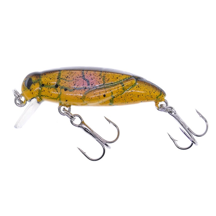 Vobler insecta Kamatsu Real Hopper 3.7cm, 2gr, Sinking, culoarea 033