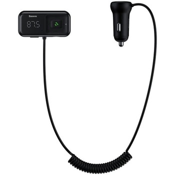 Incarcator Auto 2-Port USB QC3.0 Quick Charge Digital Display bluetooth Audio Adaptor Car Kit Cu Microfon Handsfree bluetooth 5.0 FM Transmiter Incarcator Auto 2-Port USB QC3.0 Quick Charge Digital Display bluetooth Audio Adaptor Car Kit Cu Microfon Handsfree bluetooth 5.0 FM Transmiter