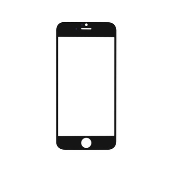 Geam sticla compatibil cu iPhone 6 Plus, Complet, Black Geam sticla compatibil cu iPhone 6 Plus, Complet, Black