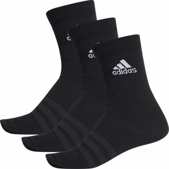 Set 3 perechi sosete Adidas Light Crew, Negru Set 3 perechi sosete Adidas Light Crew, Negru