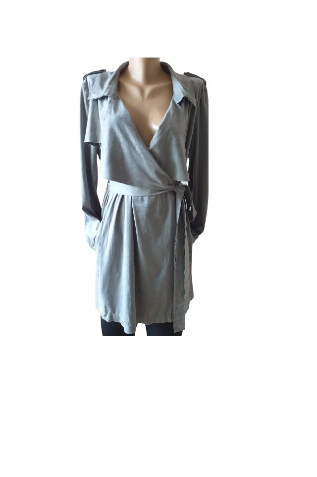 Cardigan Dama Gri L INTL