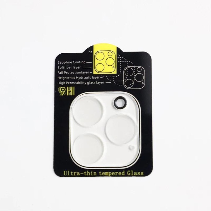 Протектор за задна камера, За iPhone 11, Стъкло 9H