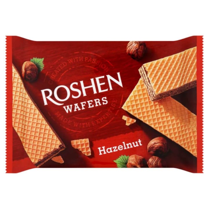 Napolitane Roshen, 72 g, Crema Alune