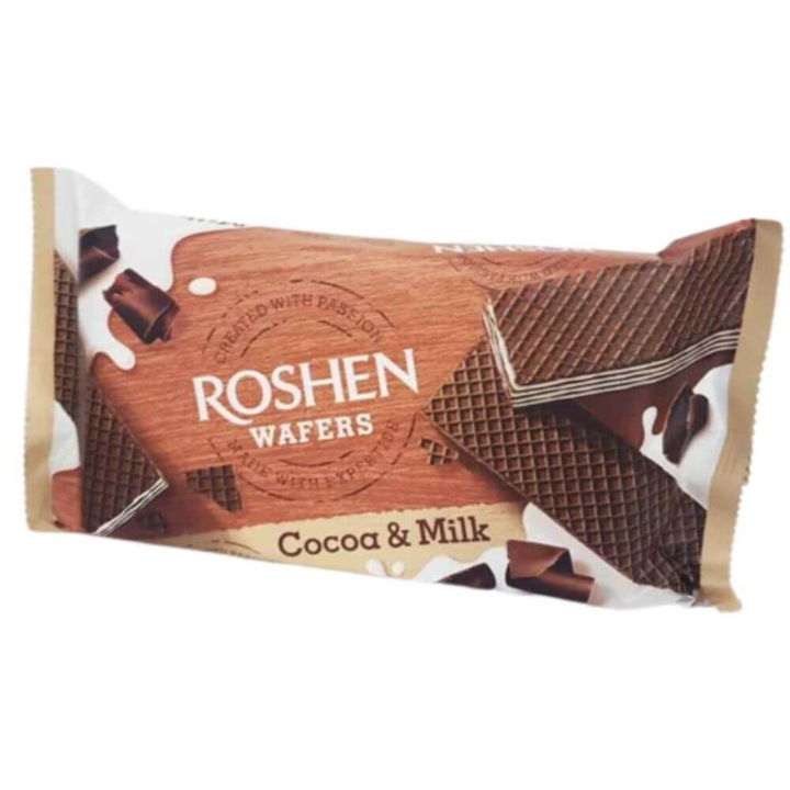 Roshen ostya, 216 g, kakaós tejszín és tej