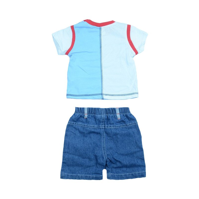 Compleu 2 piese de vara pentru baieti Disney Mickey Mouse AQE0016A, Multicolor 53641