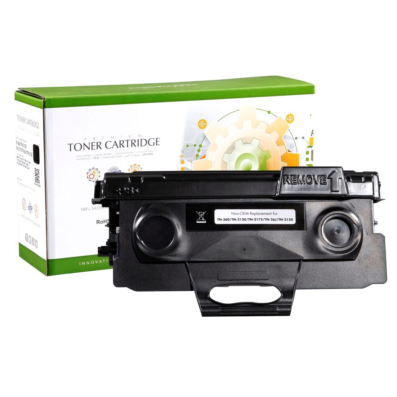 Toner compatibil Static Control pentru Brother HL 2140, 2150N, 2170W, MFC 7440N, 7840W TN 2120, TN360 ,2600 pagini