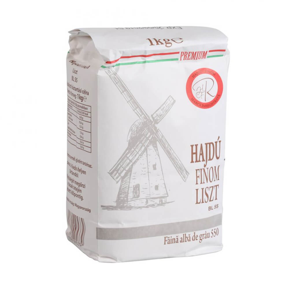 Bax 10 Pachete Faina Alba HAJDU, 1 kg