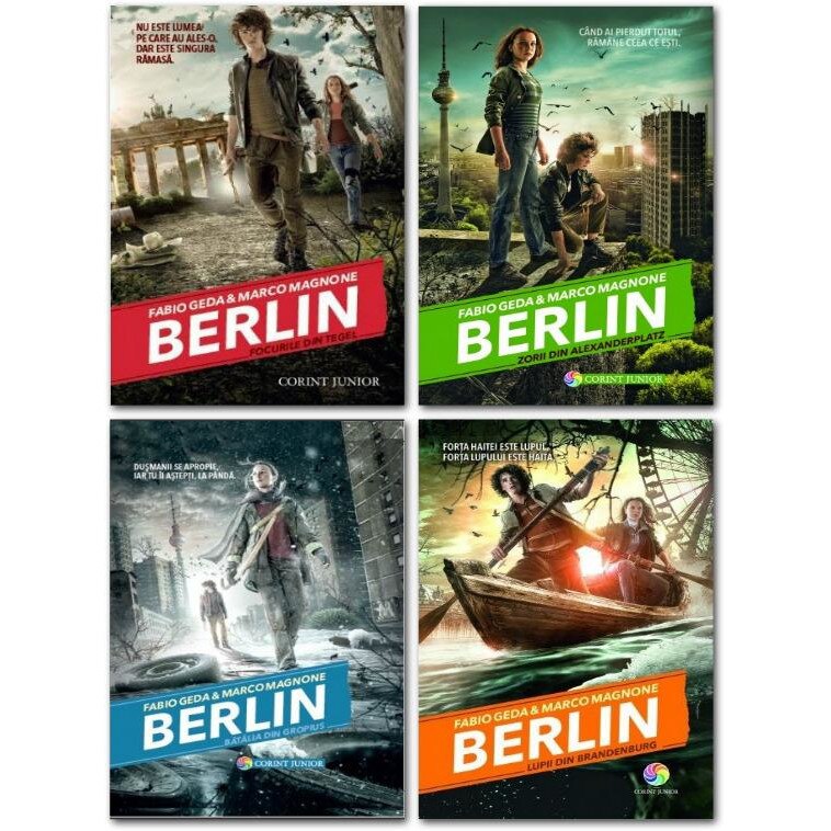 Pachet Berlin (4 volume), Fabio Geda