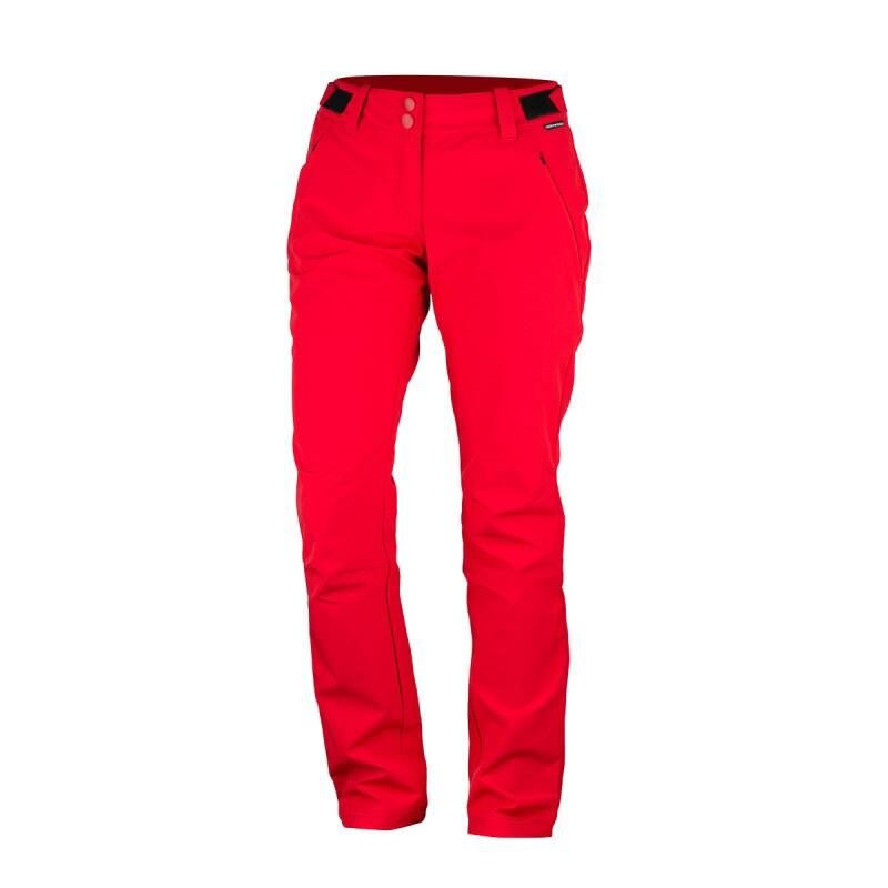 Pantaloni femei softshell subtire NORTHFINDER Kelia NO-4691OR, Rosu