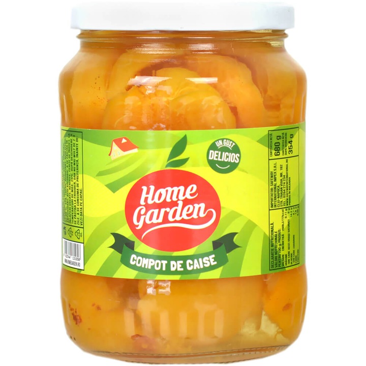 Bax 6 Compoturi de Caise HOME GARDEN, 720 g