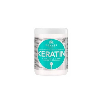 Masca pentru par cu keratina si proteina din lapte, Kallos, 1000 ml Masca pentru par cu keratina si proteina din lapte, Kallos, 1000 ml