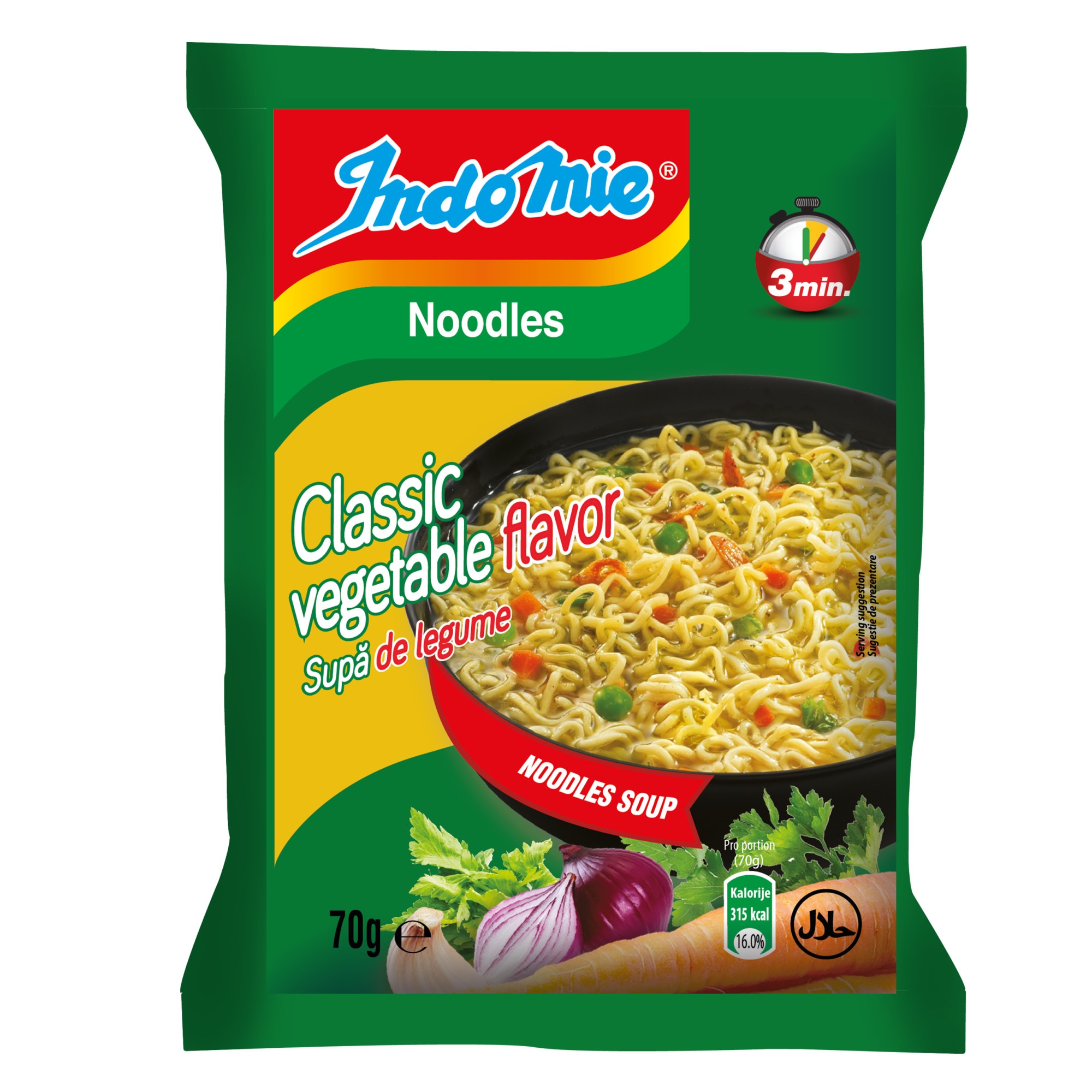 Supa de legume, Indomie, 70 gr