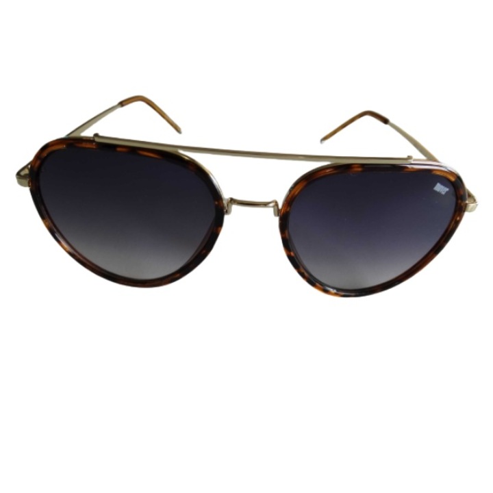 Ochelari soare model MOV cu toc inclus - 49845, Medie, Auriu/Negru