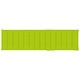Perna de sezlong vidaXL, verde aprins, 200x50x3 cm, textil oxford, 0.66 kg