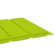 Perna de sezlong vidaXL, verde aprins, 200x50x3 cm, textil oxford, 0.66 kg