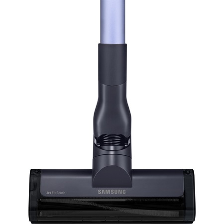 Aspirator vertical Samsung Jet VS15A6031R4/GE, 0.8l, Multi Ciclonic, 21.6V, 410W, Digital Inverter, Baterie Li-Ion, Filtrare 99.999%, Perie Jet Fit, Motor Digital Inverter, Autonomie 40 min, Violet
