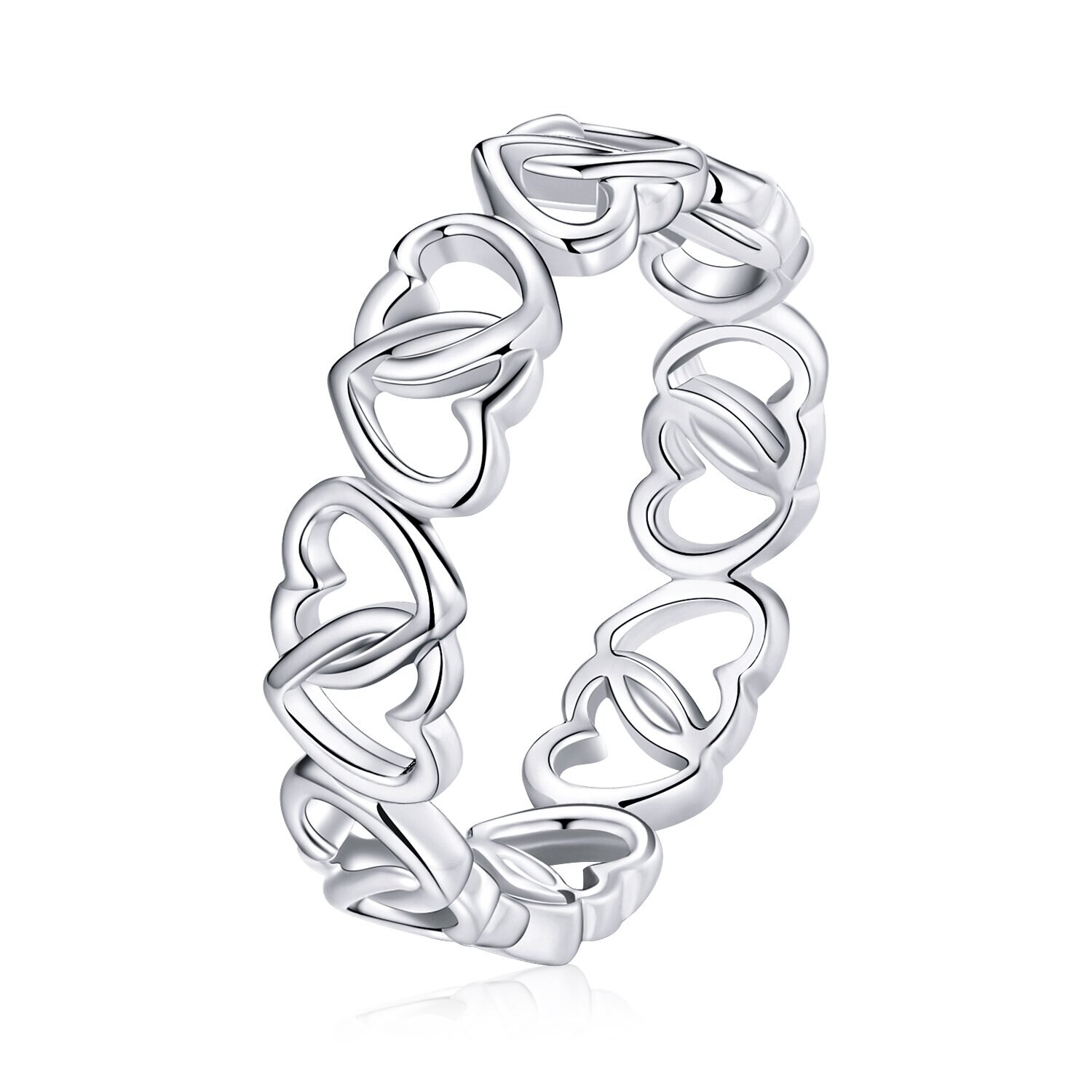 Inel din argint Hears Band