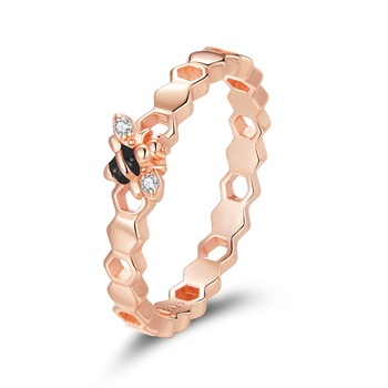 Inel din argint Honeycomb Rose Inel din argint Honeycomb Rose