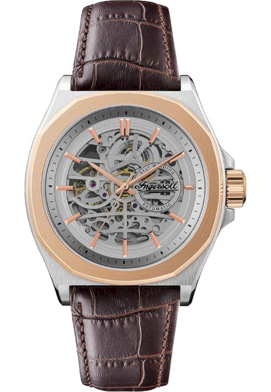 Ceas analogic barbatesc, Ingersoll, I09301B, 46 mm, Multicolor