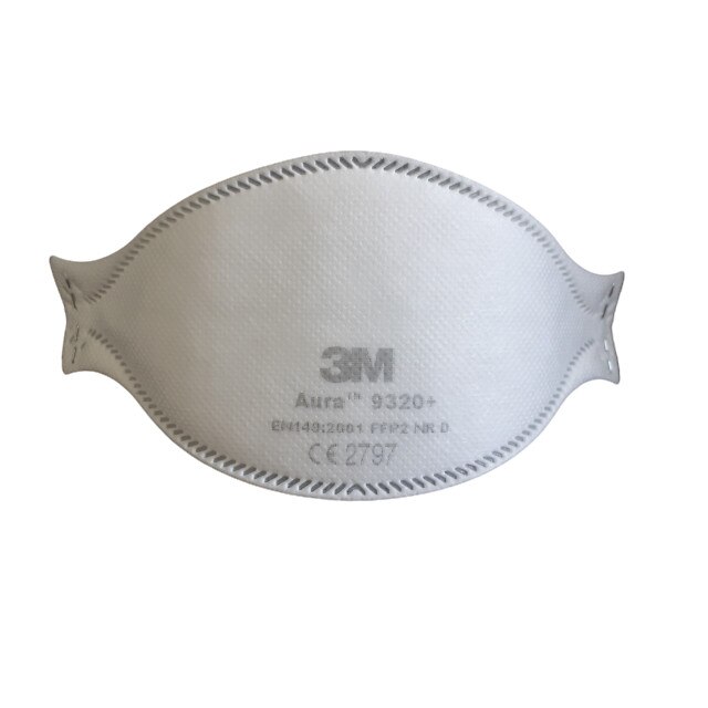 Masca de protectie respiratorie contra particulelor 3M Aura™ 9320+, fara supapa