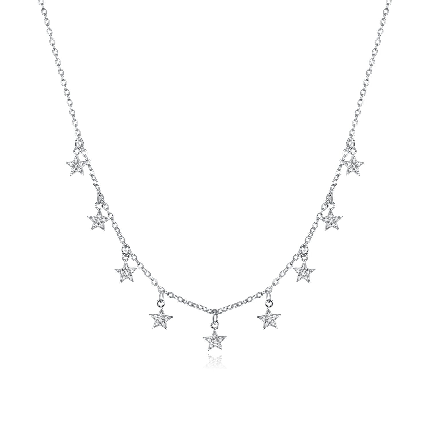 Colier din argint Little Stars