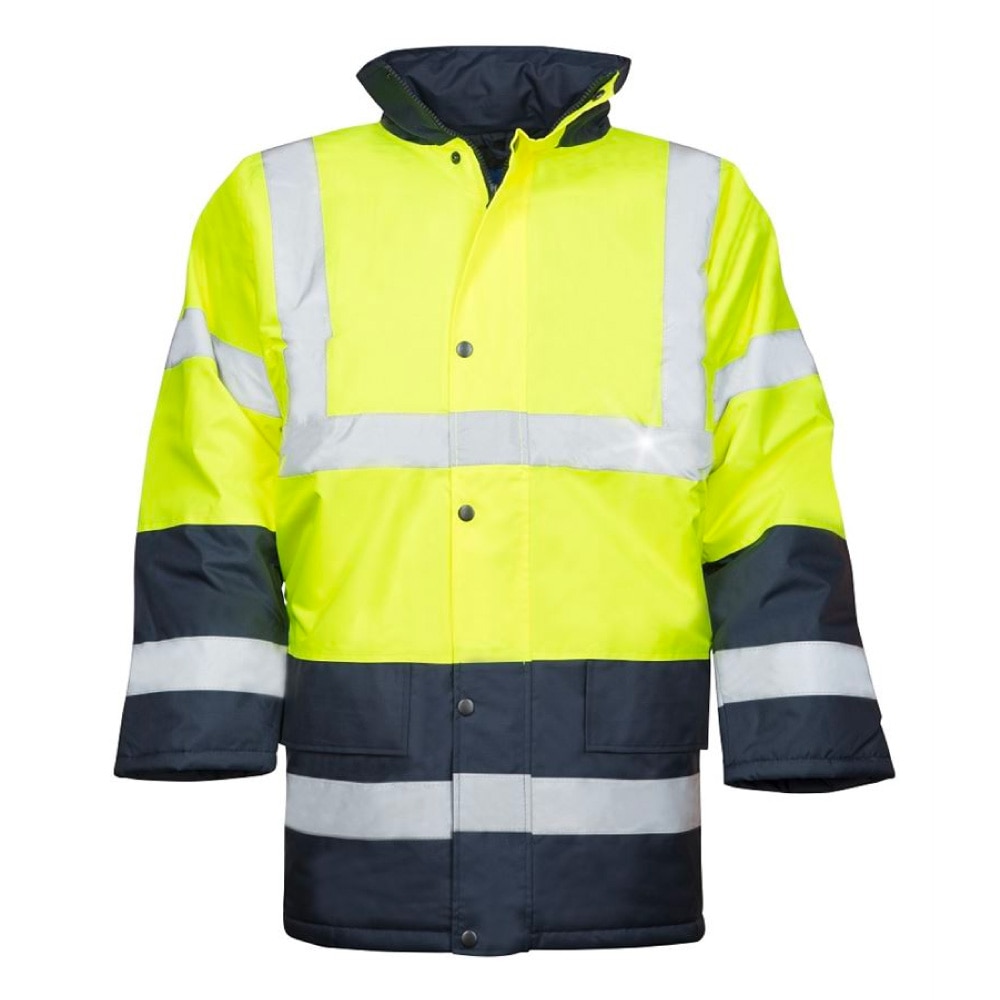 Jacheta de lucru reflectorizanta REF 601, culoare galben, marimea L