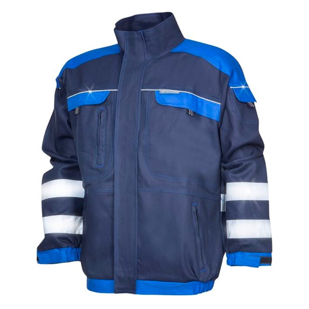 Jacheta de lucru reflectorizanta COOL TREND, culoare bleumarin, marimea 52