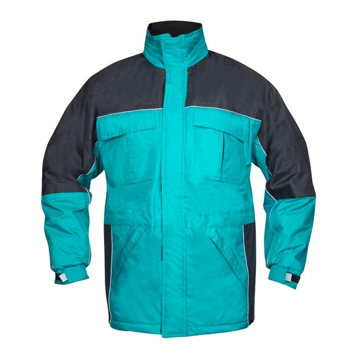 Jacheta de lucru de iarna turcoaz-negru, Ardon RIVER M NEGRU-TURCOAZ