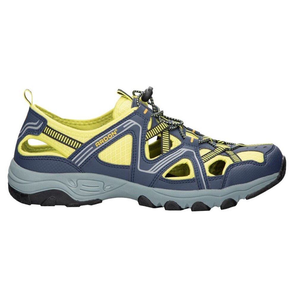 Sandale trekking/outdoor STRAND, culoare albastru - galben, marimea 41
