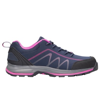 Pantofi trekking/outdoor pentru femei BLOOM, culoare roz - bleumarin, marimea 42