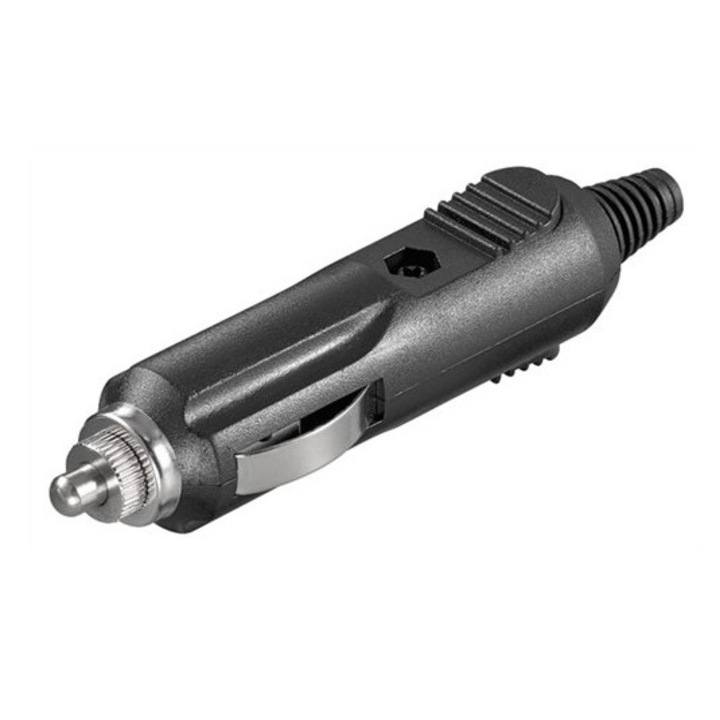Букса/щепсел за запалка Goobay, 12V, Черен
