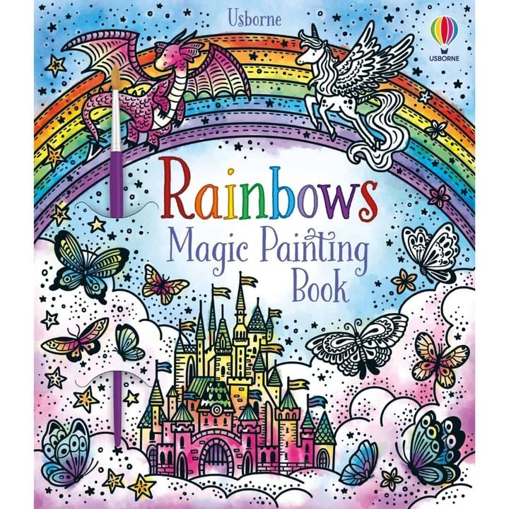 Книга за рисуване с вода - Rainbow - Rainbows Magic Painting Book