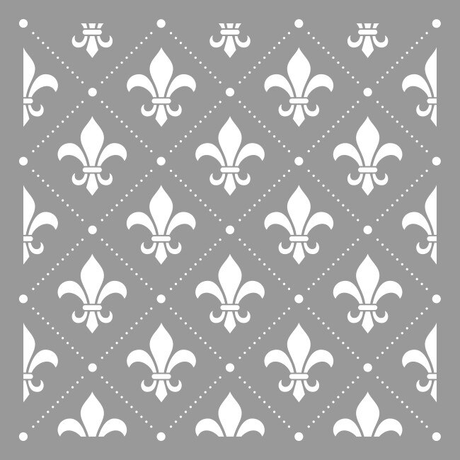 Sablon Refolosibil Repetitiv Puncte Damask 590*590mm - SP77