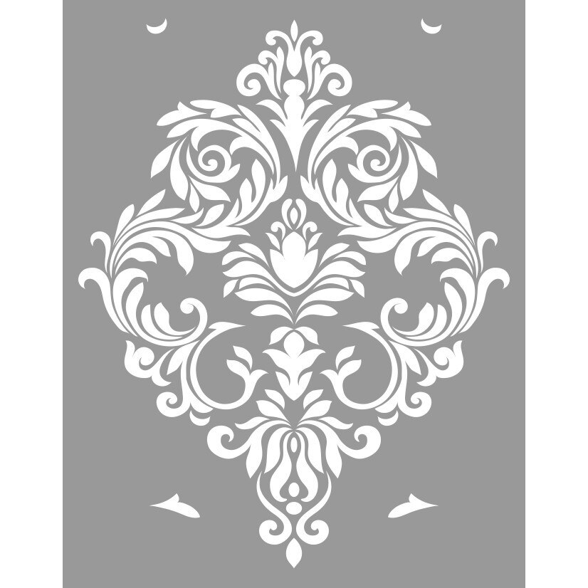 Sablon Refolosibil Repetitiv Damask 750*590mm - SP76-2