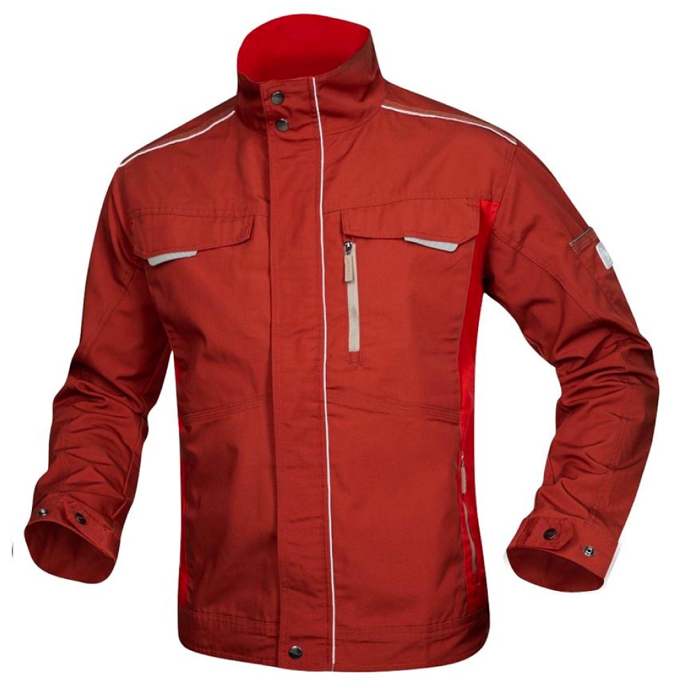 Jacheta de lucru URBAN, culoare rosu, marimea 4XL