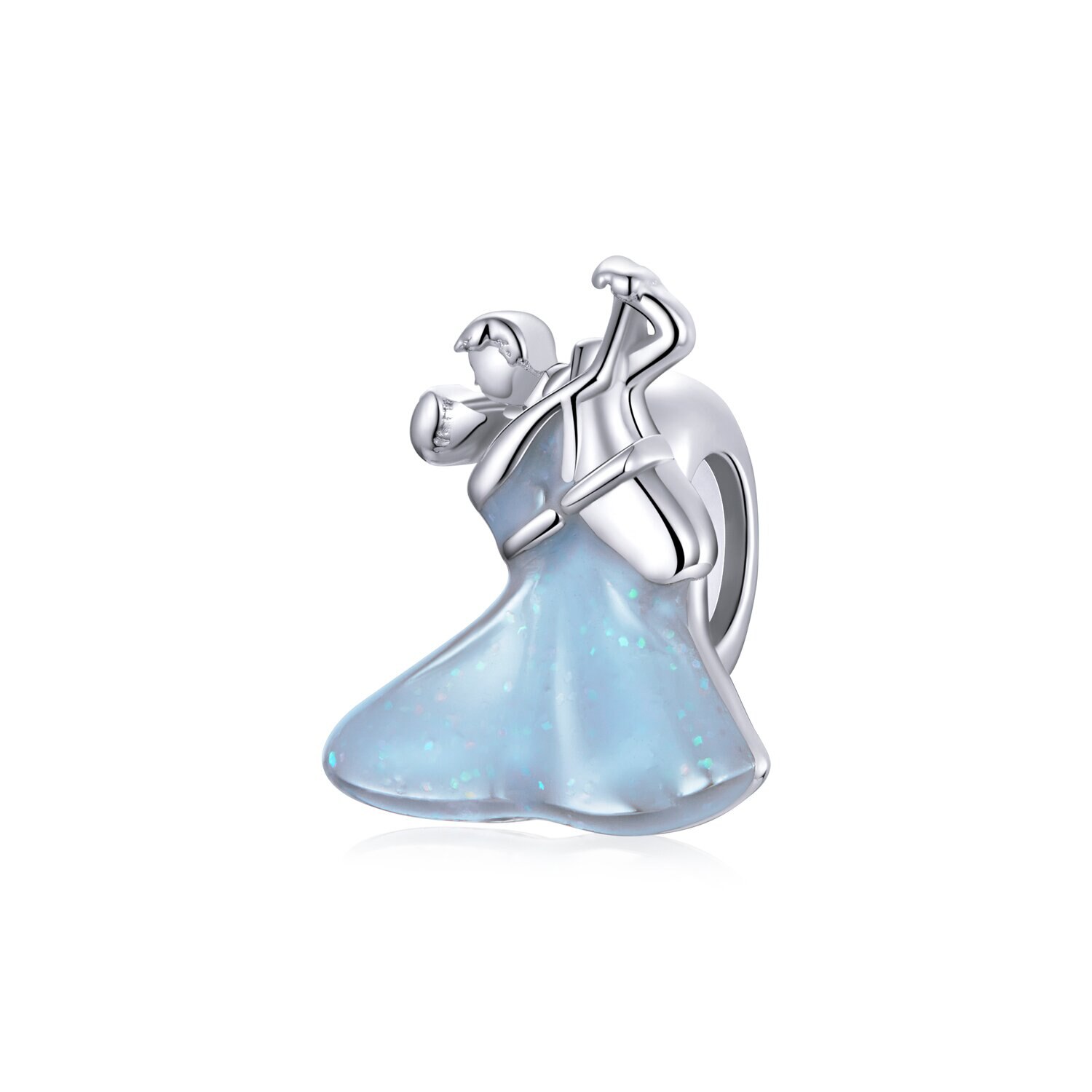 Talisman din argint Dancing Lovers