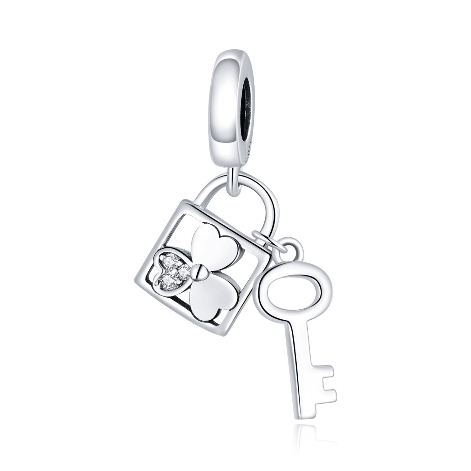 Talisman din argint Lucky Silver Key