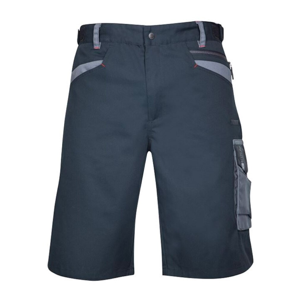 Pantaloni scurti de lucru R8ED, culoare negru - gri, marimea 56